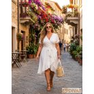 Fashion by NONO - Wedding exclusive ruha fehér színben