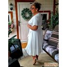 Fashion by NONO - Wedding exclusive ruha fehér színben