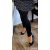 Fashion by NONO - Fekete  pamut hosszú leggings