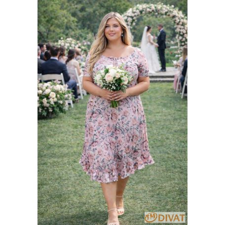 Fashion by NONO - Amanda Lady Rose – romantikus ruha Bridgerton hangulatban 