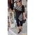Fashion by NONO 3/4-es fekete pamut sztreccs leggings