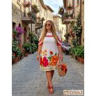 Fashion by NONO - Ina fehér alapon egyedi mintával