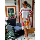 Fashion by NONO - Ina fehér alapon egyedi mintával