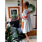 Fashion by NONO - Ina fehér alapon egyedi mintával