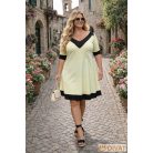 Fashion by NONO - Dolly ruha ananász-fekete színben