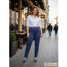 Fashion by NONO - Heni sötétebb farmerkék alakformáló nadrág