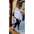 Fashion by NONO - Zita fehér ing-tunika 