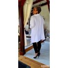 Fashion by NONO - Zita fehér ing-tunika 