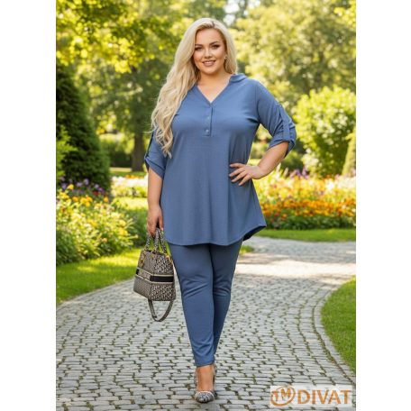 Fashion by NONO - Heni farmerkék alakformáló nadrág
