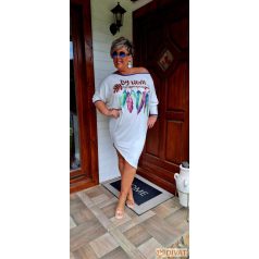 Fashion by NONO - Incsucsu ruha fehér színben