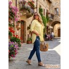 Fashion by NONO - Velence fodrokkal díszített ananász ing-tunika