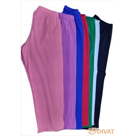 Minőségi pamut 3/4-es leggings 10 színben