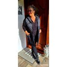 Fashion by NONO - Casting trendi steppelt mellény fekete színben