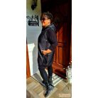 Fashion by NONO - Casting trendi steppelt mellény fekete színben