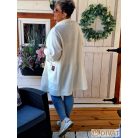 Fashion by NONO - Hédi zsebes hosszított bő szabású kardigán