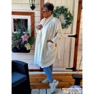 Fashion by NONO - Hédi zsebes hosszított bő szabású kardigán