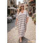 Fashion by NONO - Noory vállnál vágott maxi ruha