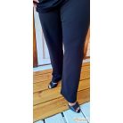 Fashion by NONO - Tina fekete elegáns nadrág