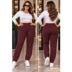 Fashion by NONO - Heni burgundy alakformáló nadrág
