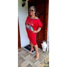 Fashion by NONO - Incsucsu ruha piros színben