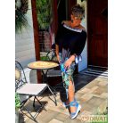 Fashion by NONO - Lace long egyedi mintás ruha