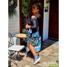 Fashion by NONO - Lace long egyedi mintás ruha