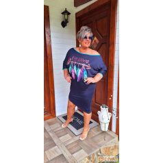 Fashion by NONO - Incsucsu ruha sötétkék színben