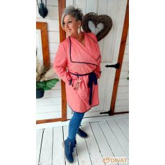 Fashion by NONO - Madison lazac-kék kabátka 