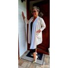 Fashion by NONO - Hédi pezsgő-törtfehér jégselyem zsebes kardigán