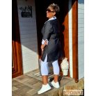 Fashion by NONO - Bringa ing-tunika fekete-fehér