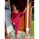 Fashion by NONO - Tekla bordó színű tunika