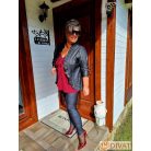 Fashion by NONO - Tekla bordó színű tunika