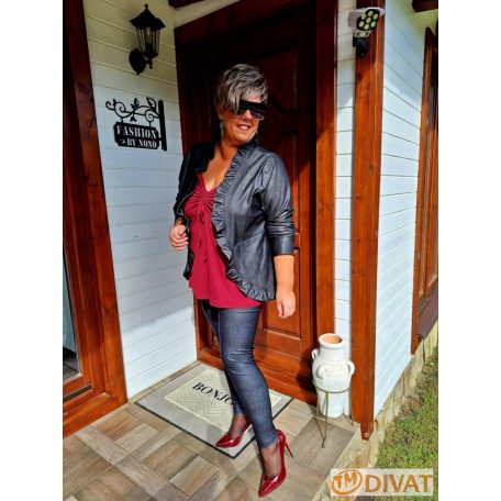 Fashion by NONO - Tekla bordó színű tunika