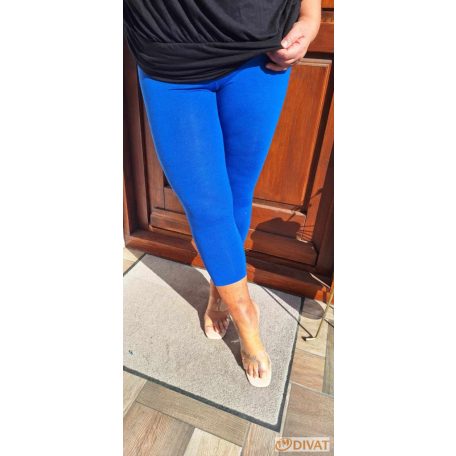 Fashion by NONO 3/4-es királykék pamut sztreccs leggings