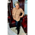 Fashion by NONO - Hilda camel felső