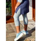 Fashion by NONO 3/4-es szürke pamut sztreccs leggings