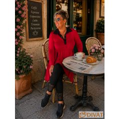 Fashion by NONO - Daniella ing-ruha piros-fekete
