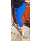 Fashion by NONO 3/4-es királykék pamut sztreccs leggings