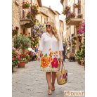 Fashion by NONO - Ingruha fehér alapon egyedi mintával