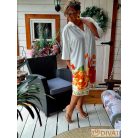 Fashion by NONO - Ingruha fehér alapon egyedi mintával