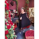 Fashion by NONO - Tina ruha fekete tüll betéttel