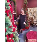 Fashion by NONO - Tina ruha fekete tüll betéttel