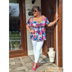 Fashion by NONO - Kiara egyedi mintás felső