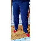 Fashion by NONO - Tina sötetkék elegáns nadrág