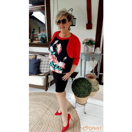 Fashion by NONO - Piros boleró