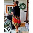 Fashion by NONO - Ingruha fekete alapon egyedi mintával