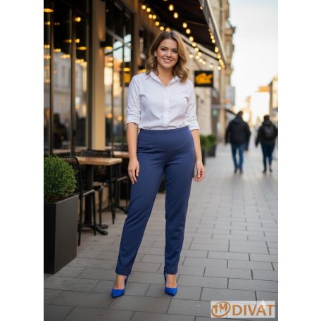 Fashion by NONO - Heni sötétebb farmerkék alakformáló nadrág