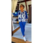 Fashion by NONO  -  Xéna királykék-fehér alapon gyönyörű matyó mintás szabadidő szett