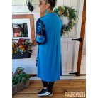 Fashion by NONO - Daniella ing-ruha kék-egyedi mintás