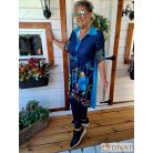 Fashion by NONO - Daniella ing-ruha kék-egyedi mintás